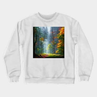 Multicolored Forest Crewneck Sweatshirt